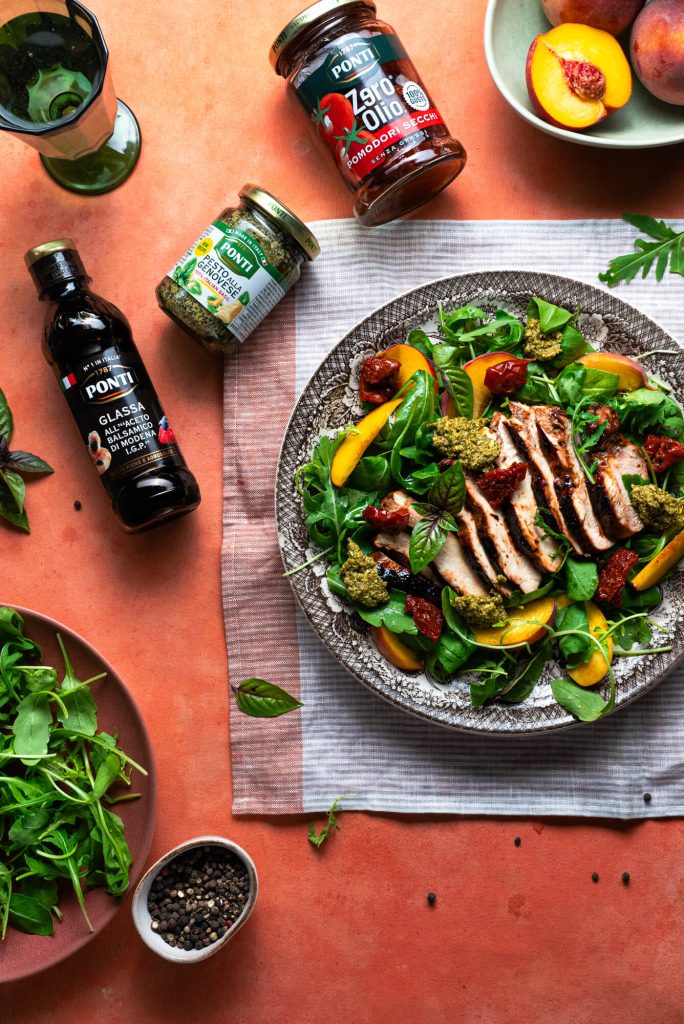 salad food photography and styling by food and mood studio