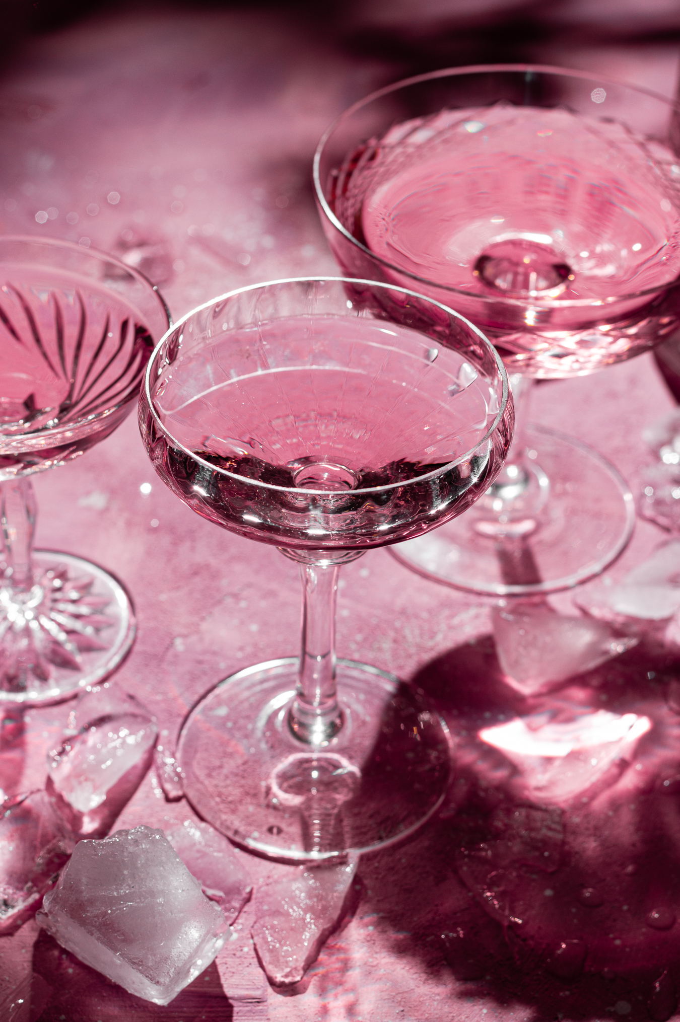 pink drink photography