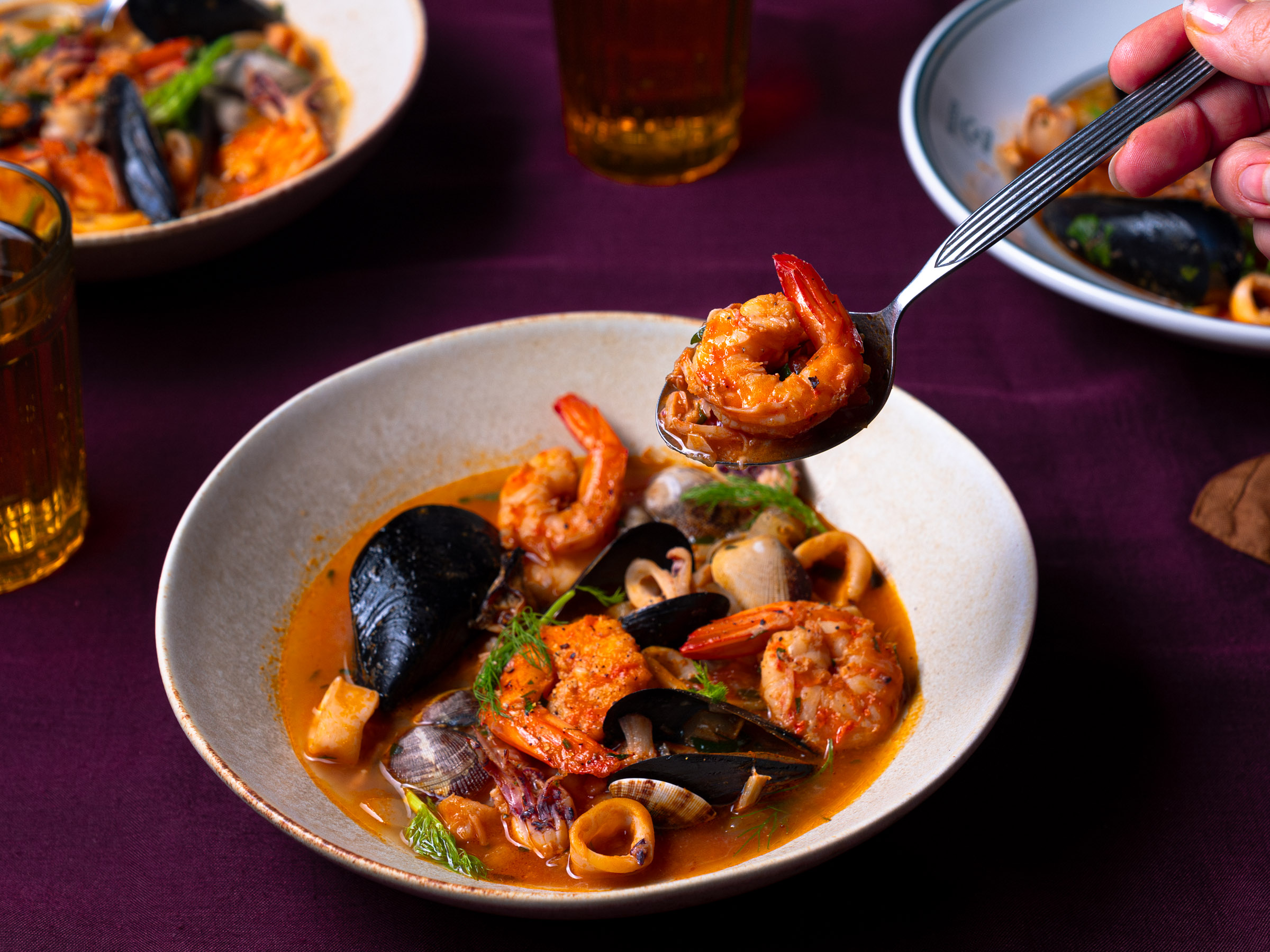 fish soup for a client serious eats